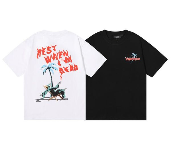 classic designer t shirt summer short sleeve coconut palm trapstars women men tshirt tee, White;black
classic designer t shirt summer short sleeve coconut palm trapstars women men tshirt tee, White;black