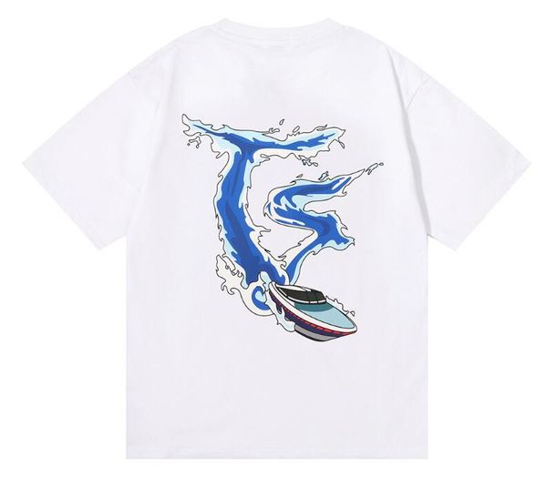 classic designer t shirt summer short sleeve speedboat racing trapstars women men tshirt tee, White;black
classic designer t shirt summer short sleeve speedboat racing trapstars women men tshirt tee, White;black