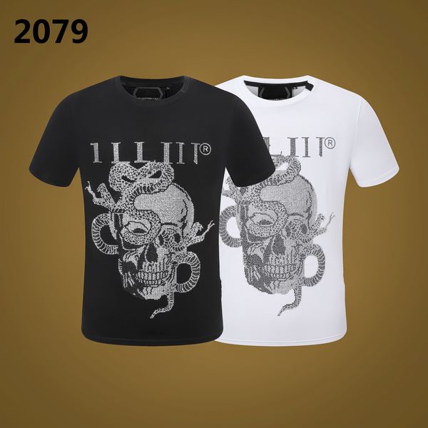 pp fashion men's designer slim fit t-shirt summer rhinestone short sleeve round neck shirt tee skulls print streetwear collar polos m-, White;black
pp fashion men's designer slim fit t-shirt summer rhinestone short sleeve round neck shirt tee skulls print streetwear collar polos m-, White;black