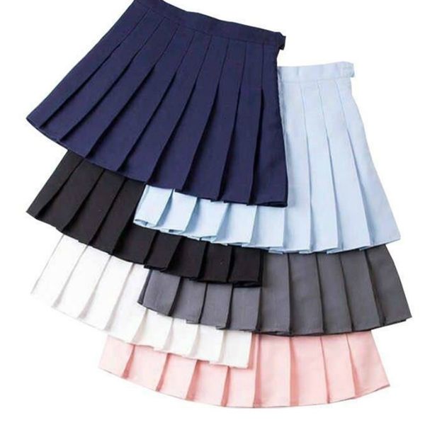 skirts preppy pleated skirt girls streetwear a line tennis skirt high waist korean red pink y2k mini jupe femme blue women clothing 230413, Black
skirts preppy pleated skirt girls streetwear a line tennis skirt high waist korean red pink y2k mini jupe femme blue women clothing 230413, Black