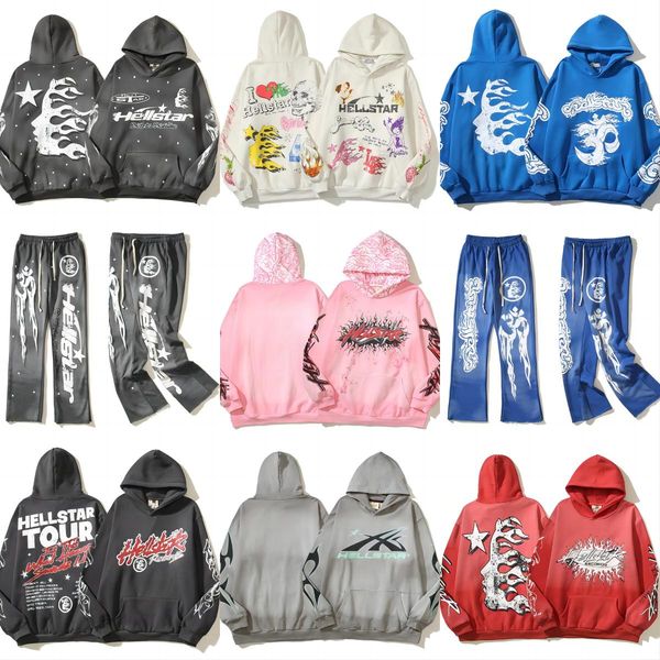 Hellstar Sportsuit Tracksuit Men and Women Designer Hoodie Long Sleeve Pants Pullover Hip Hop Print High Street Grey Blue White Hell Star, 1_color
Hellstar Sportsuit Tracksuit Men and Women Designer Hoodie Long Sleeve Pants Pullover Hip Hop Print High Street Grey Blue White Hell Star, 1_color