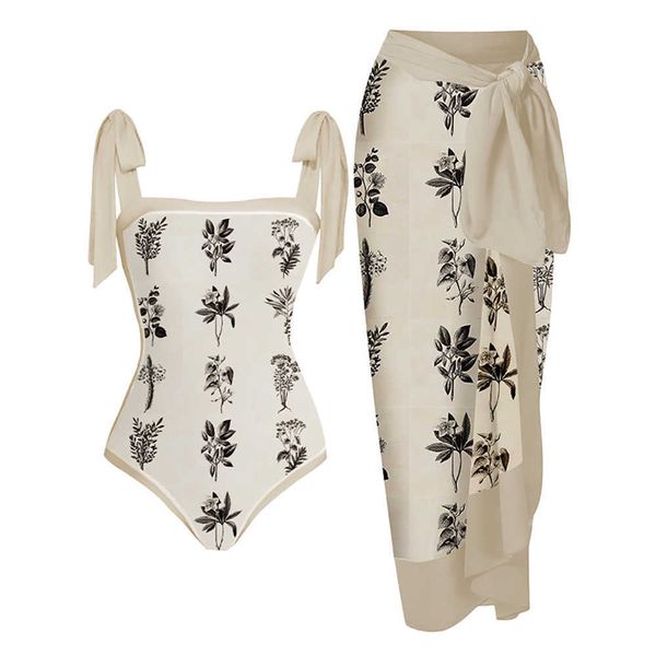 vintage light print bikini set and cover up fashion bow tie square neck slim one piece swimsuit feminine high waist swimwear230413, White;black
vintage light print bikini set and cover up fashion bow tie square neck slim one piece swimsuit feminine high waist swimwear230413, White;black