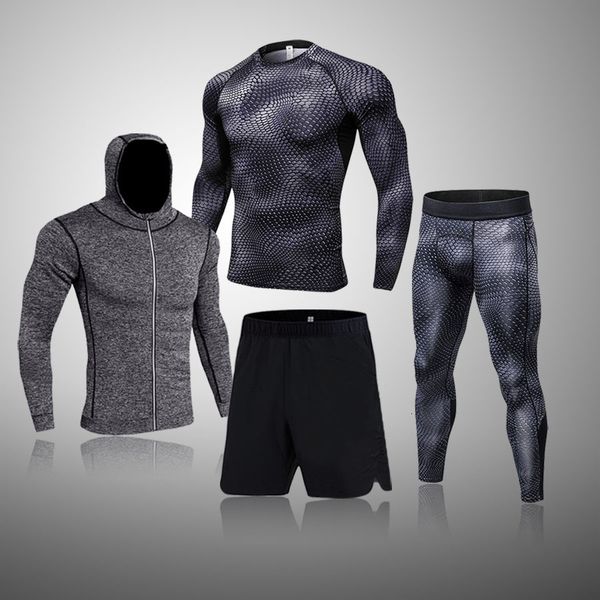 men's tracksuits gym fitness rashguard compression sport suits quick dry running sets men clothes joggers training sportswear 230412, Gray
men's tracksuits gym fitness rashguard compression sport suits quick dry running sets men clothes joggers training sportswear 230412, Gray