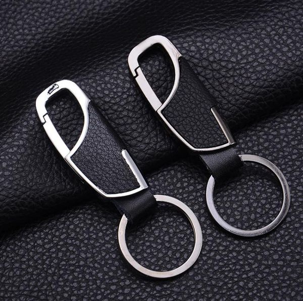 new fashion business men real leather car keychain ring design gift metal key chain3279548, Silver
new fashion business men real leather car keychain ring design gift metal key chain3279548, Silver