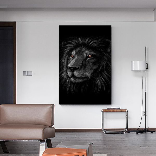 brown eyes lion black canvas painting poster nordic print wall art picture for living room home decor wall decor frameless
brown eyes lion black canvas painting poster nordic print wall art picture for living room home decor wall decor frameless