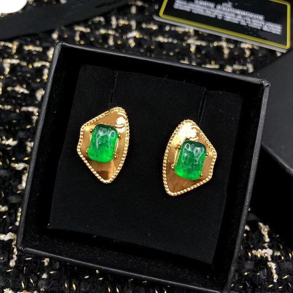 pearl diamond earrings personality retro style palm trend selling fashion explosive emerald earrings, Golden
pearl diamond earrings personality retro style palm trend selling fashion explosive emerald earrings, Golden