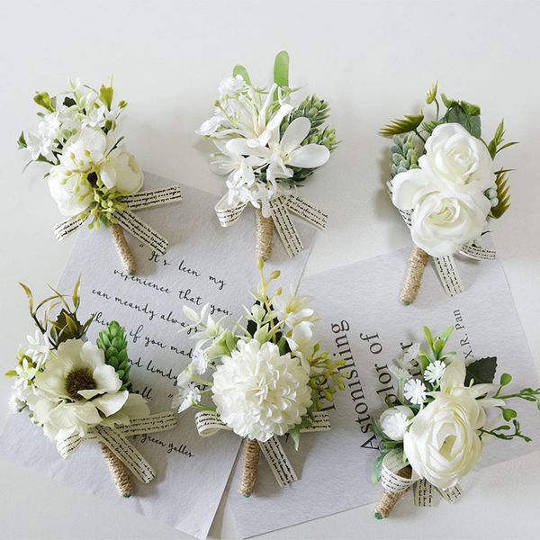 other groom accessories men rose brooch bride wedding wrist corsage bracelet groom ceremony flower party meeting decor, Black;gray
other groom accessories men rose brooch bride wedding wrist corsage bracelet groom ceremony flower party meeting decor, Black;gray