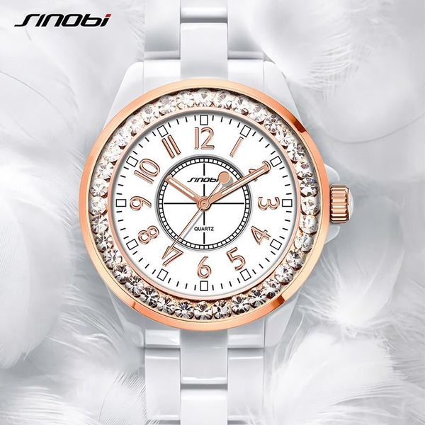 2023 sinobi fashion women diamonds wrist watches imitation ceramics watchband luxury brand dress ladies geneva quartz clock, Slivery;golden
2023 sinobi fashion women diamonds wrist watches imitation ceramics watchband luxury brand dress ladies geneva quartz clock, Slivery;golden