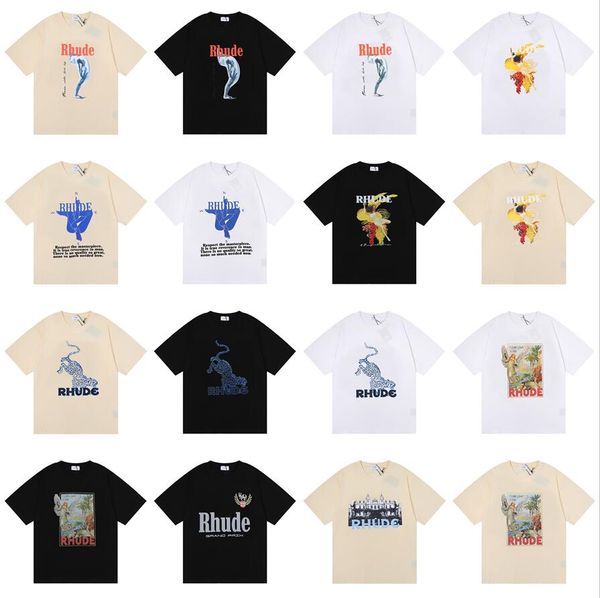 summer rhude brand printed t shirt men women round neck t-shirts spring summer high street style quality tees rhude asian size s-xl camiseta, White;black
summer rhude brand printed t shirt men women round neck t-shirts spring summer high street style quality tees rhude asian size s-xl camiseta, White;black