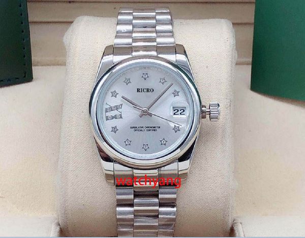 sports women's watch 31mm women's mechanical fully automatic movement folding table buckle outer ring stainless steel watch fashio, Slivery;golden
sports women's watch 31mm women's mechanical fully automatic movement folding table buckle outer ring stainless steel watch fashio, Slivery;golden