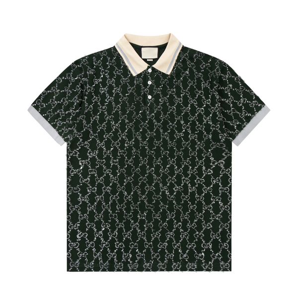 men polo oblique print interlocking double g stripes cotton polos shirts embroidered print summer breathable cotton clothing wholesale us si, Black;brown
men polo oblique print interlocking double g stripes cotton polos shirts embroidered print summer breathable cotton clothing wholesale us si, Black;brown