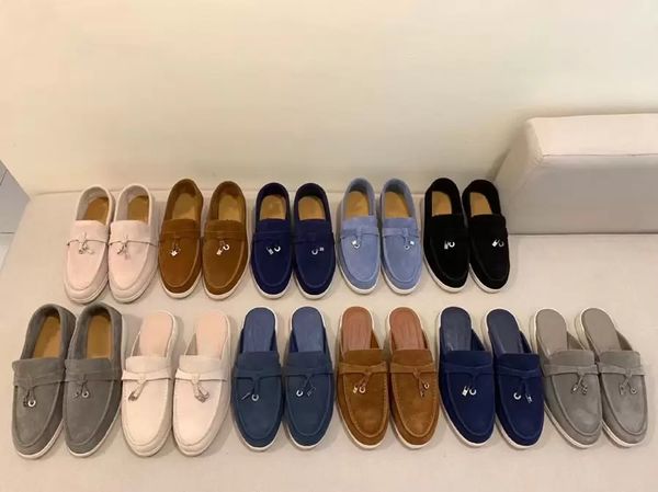 designer loafers women dress shoes luxury summer charms walk moccasin suede calfskin flat heel almond shape toes eu35-41 with box wedding ca, Black
designer loafers women dress shoes luxury summer charms walk moccasin suede calfskin flat heel almond shape toes eu35-41 with box wedding ca, Black