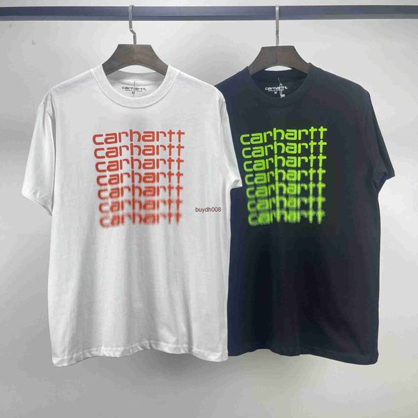 33dz 2023 men's and women's fashion t shirt high street brand carhart spring/summer new phantom gradient letter printing for lover, White;black
33dz 2023 men's and women's fashion t shirt high street brand carhart spring/summer new phantom gradient letter printing for lover, White;black
