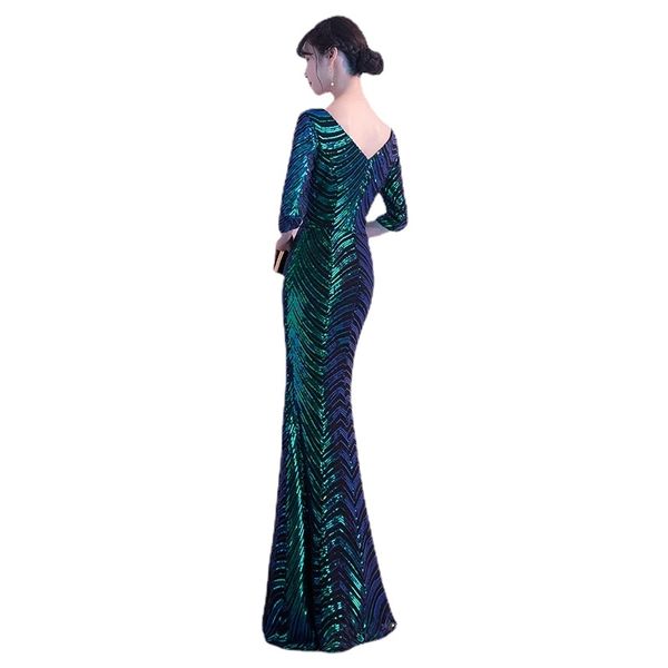 evening dress long sparkle new green v-neck women elegant sequin mermaid maxi evening party gown dress, Black;red
evening dress long sparkle new green v-neck women elegant sequin mermaid maxi evening party gown dress, Black;red