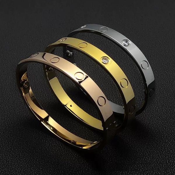 luxury bangle women stainless steel screwdriver couple gold bracelet men fashion jewelry valentine day gift for girlfriend accessories whole, Black
luxury bangle women stainless steel screwdriver couple gold bracelet men fashion jewelry valentine day gift for girlfriend accessories whole, Black