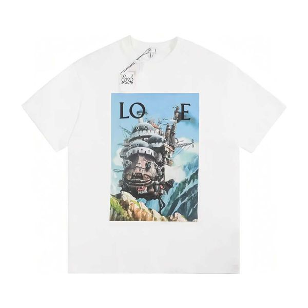 designer luxury loes classic 2023 summer new hal's mobile castle print t-shirt fashion brand men's and women's cotton short s, Black;brown
designer luxury loes classic 2023 summer new hal's mobile castle print t-shirt fashion brand men's and women's cotton short s, Black;brown