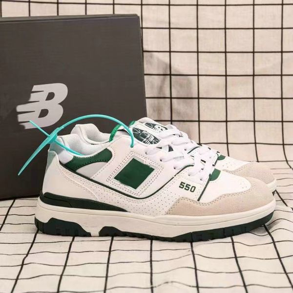 new 550 b550 men's and women's sports shoes new ballance shoes classic white green cream black unc sea salt au lait rich paul spor
new 550 b550 men's and women's sports shoes new ballance shoes classic white green cream black unc sea salt au lait rich paul spor