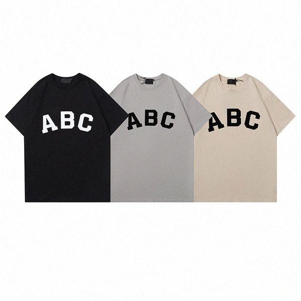 2022fog letter abc printed men's and women's lovers outfit large size loose short sleeve t-shirt a generation of hair t2zi#, White;black
2022fog letter abc printed men's and women's lovers outfit large size loose short sleeve t-shirt a generation of hair t2zi#, White;black