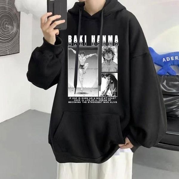 hoodies anime baki the grappler manga yujiro hanma graphic hooded casual sweatshirt hip hop teens winter goth, Black
hoodies anime baki the grappler manga yujiro hanma graphic hooded casual sweatshirt hip hop teens winter goth, Black