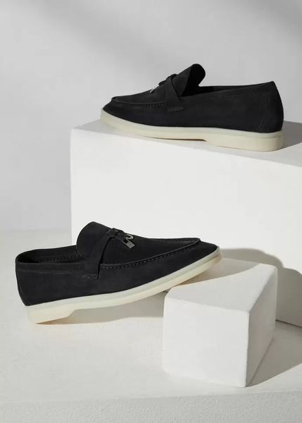 designer loafers women dress shoes luxury charms walk moccasin suede calfskin flat heel almond shape toes eu35-41 with box casual, Black
designer loafers women dress shoes luxury charms walk moccasin suede calfskin flat heel almond shape toes eu35-41 with box casual, Black