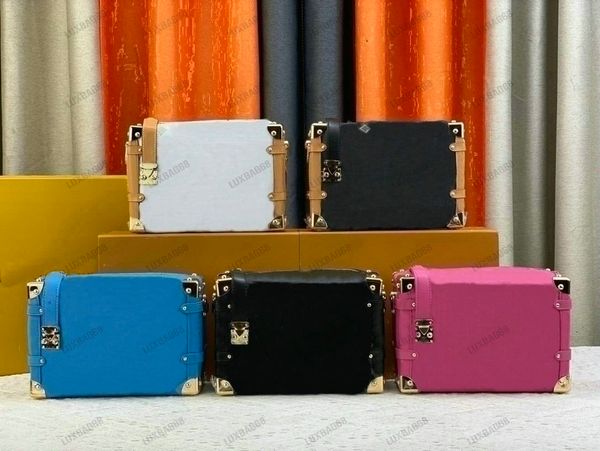 2023 ss side trunk rose pink red women's colorful shoulder bag blue nano monograms motif embossed printed leather handbag
2023 ss side trunk rose pink red women's colorful shoulder bag blue nano monograms motif embossed printed leather handbag