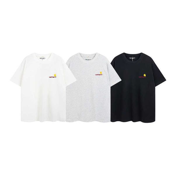 1k01 2023 men's and women's fashion t shirt high street brand carhart new mountain pattern round neck couple loose short sleeve 74, White;black
1k01 2023 men's and women's fashion t shirt high street brand carhart new mountain pattern round neck couple loose short sleeve 74, White;black