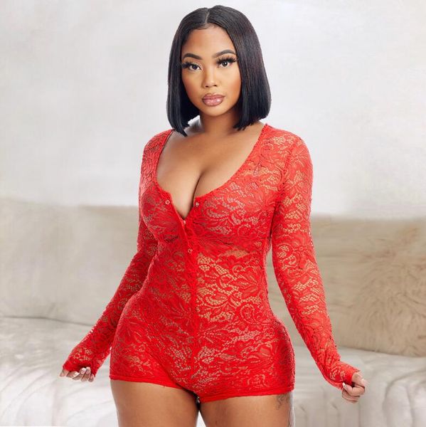 co122 women's rompers long sleeve bodycon lace jumpsuits one-piece shorts women's clothing, Black;white
co122 women's rompers long sleeve bodycon lace jumpsuits one-piece shorts women's clothing, Black;white