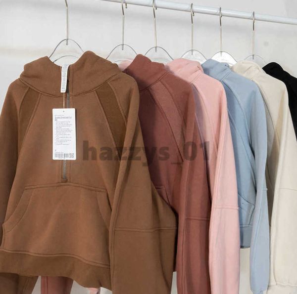 autumn and winter yoga hoodie scuba lululemens women plus velvet thickening jackets hoodys sports half zipper terry designer sweater fashion, White
autumn and winter yoga hoodie scuba lululemens women plus velvet thickening jackets hoodys sports half zipper terry designer sweater fashion, White