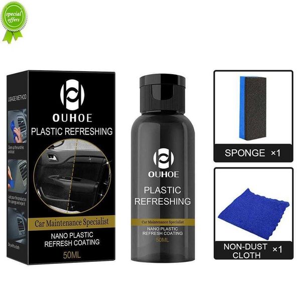 new car maintenance specialist plastic refresh coating refurbish agent cleaning products restorer cleaner with sponge towel kit
new car maintenance specialist plastic refresh coating refurbish agent cleaning products restorer cleaner with sponge towel kit
