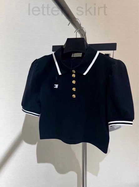 two piece dress designer women's team busy inside triumphal arch embroidery contrast polo neck short sleeve t-shirt 23 spring/summer ne, White
two piece dress designer women's team busy inside triumphal arch embroidery contrast polo neck short sleeve t-shirt 23 spring/summer ne, White
