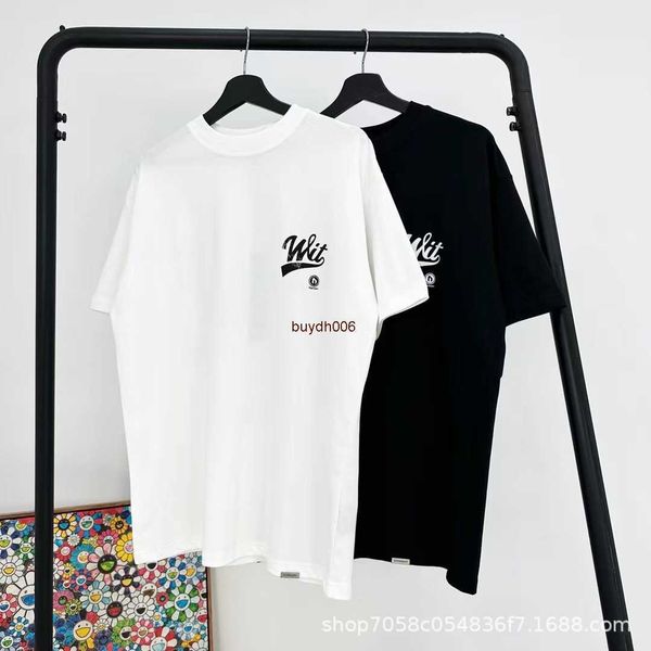 men's and women's summer fashion t shirt high street brand rep representative letter wing printed short sleeve couple loose casual, White;black
men's and women's summer fashion t shirt high street brand rep representative letter wing printed short sleeve couple loose casual, White;black