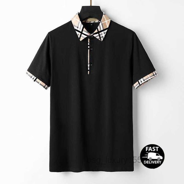 new designer men's t-shirts fashion casual high-grade 100% cotton breathable wrinkle resistant slim commercial clothing street lapel sh, White;black
new designer men's t-shirts fashion casual high-grade 100% cotton breathable wrinkle resistant slim commercial clothing street lapel sh, White;black