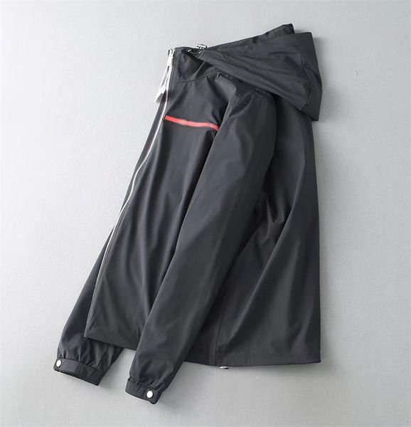 men's jacket windbreaker thin coat men's and women's waterproof coat spring and autumn casual trend letter clothing jacket co, Black;brown
men's jacket windbreaker thin coat men's and women's waterproof coat spring and autumn casual trend letter clothing jacket co, Black;brown