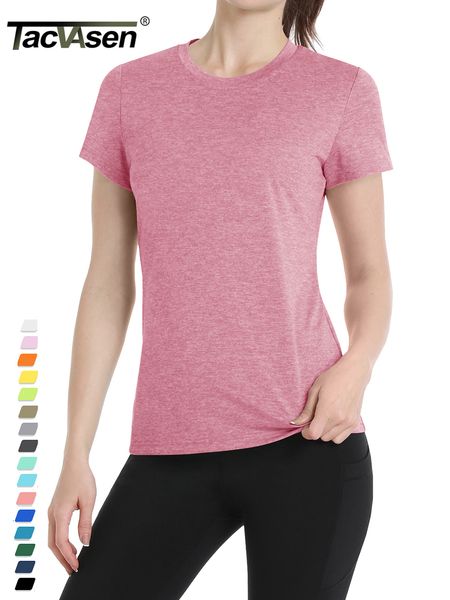 women's t-shirt tacvasen summer short sleeve tee shirts quick dry womens casual t-shirt outdoor running moisture wicking crew neck pull, White
women's t-shirt tacvasen summer short sleeve tee shirts quick dry womens casual t-shirt outdoor running moisture wicking crew neck pull, White