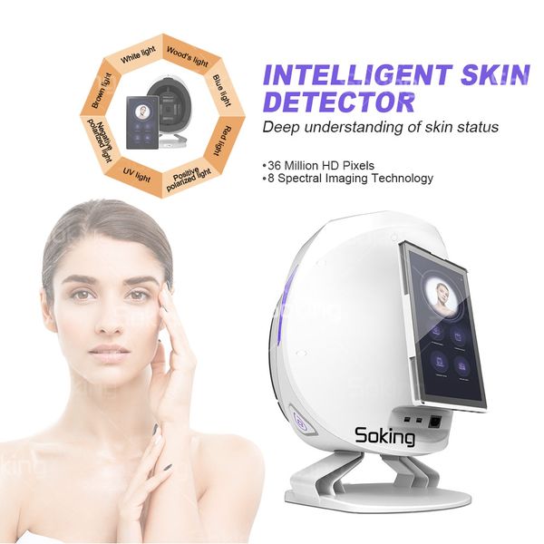 multi-language acial analyzer magic mirror skin scanner automatic recognition skin analysis face testing 3d digital facial wrinkle age spot
multi-language acial analyzer magic mirror skin scanner automatic recognition skin analysis face testing 3d digital facial wrinkle age spot