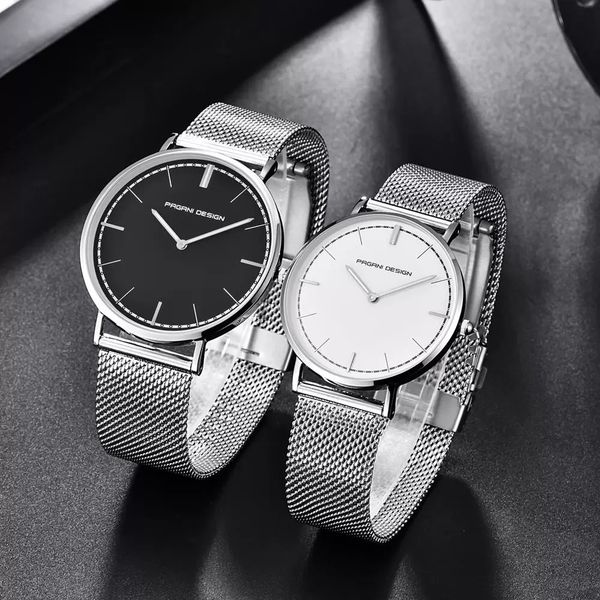pagani design 2023 new ultra thin fashion male wristwatch stainless steel business waterproof men watch simple saat dropshipping, Slivery;brown
pagani design 2023 new ultra thin fashion male wristwatch stainless steel business waterproof men watch simple saat dropshipping, Slivery;brown