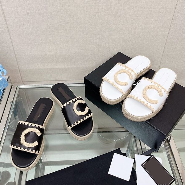 designer womens slippers platform sandals hand-woven hemp rope craft sheepskin upper non-slip rubber soled beach shoes outdoor swimming pool, Black
designer womens slippers platform sandals hand-woven hemp rope craft sheepskin upper non-slip rubber soled beach shoes outdoor swimming pool, Black