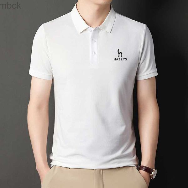 men's polos grade antimicrobial fabric cotton brand summer designer polo shirt hazzys short sleeve casual fashions mens clothing, White;black
men's polos grade antimicrobial fabric cotton brand summer designer polo shirt hazzys short sleeve casual fashions mens clothing, White;black