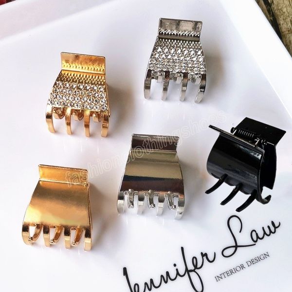 3.2cm fashion hair clips for women metal claw small rhinestone hair clips girls hair accessories hair claw, Slivery;white
3.2cm fashion hair clips for women metal claw small rhinestone hair clips girls hair accessories hair claw, Slivery;white