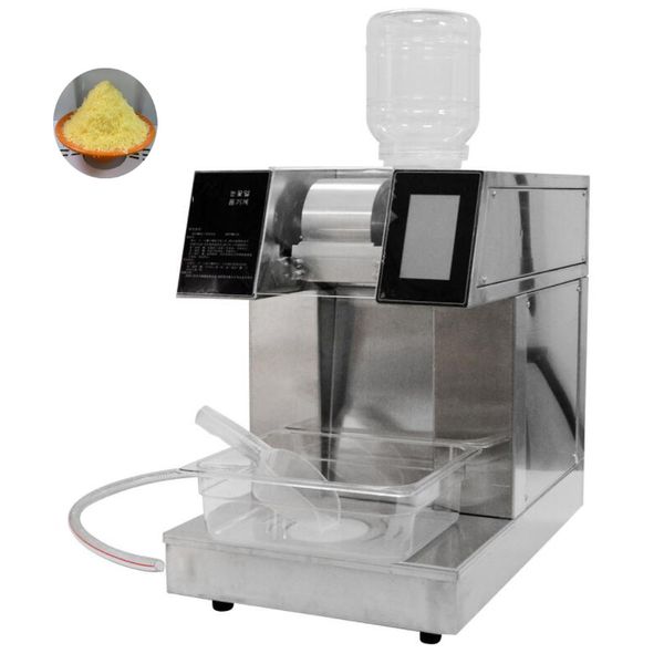 DHgate Automatically Snowflake Ice Machine Electric Ice Shaving Machine Snow Flake Maker Ice Crusher Shaver Snow Cone Maker Machine sold by DHgate