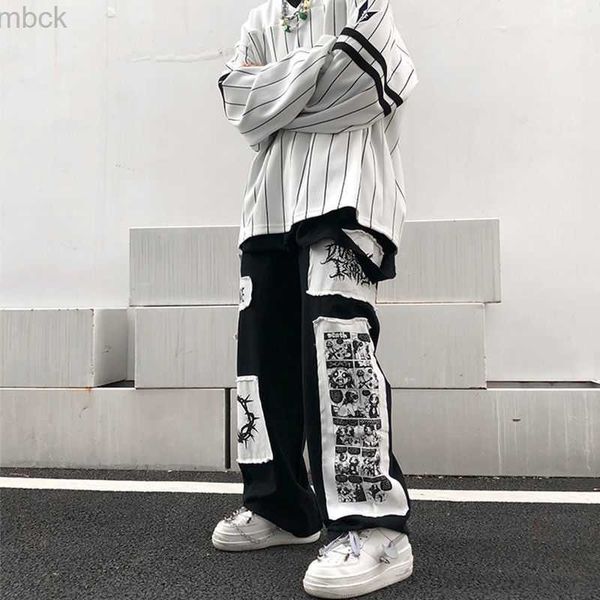 men's pants spring and autumn cartoon patch large size pants men ins fashion high street lazy harajuku cargo pants streetwear casual jo, Black
men's pants spring and autumn cartoon patch large size pants men ins fashion high street lazy harajuku cargo pants streetwear casual jo, Black