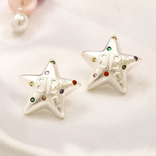 women's love style stud earrings 2023 luxury jewelry pentagram earrings fashion brand stainless steel earrings spring family gift 18k g, Golden;silver
women's love style stud earrings 2023 luxury jewelry pentagram earrings fashion brand stainless steel earrings spring family gift 18k g, Golden;silver