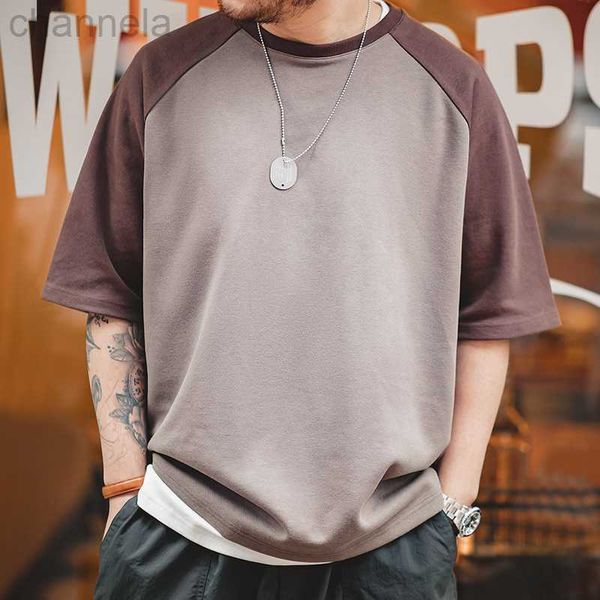 men's t-shirts maden summer 280g heavyweight short raglan sleeve t-shirts men vintage oversize loose casual jersey baseball tee, White;black
men's t-shirts maden summer 280g heavyweight short raglan sleeve t-shirts men vintage oversize loose casual jersey baseball tee, White;black