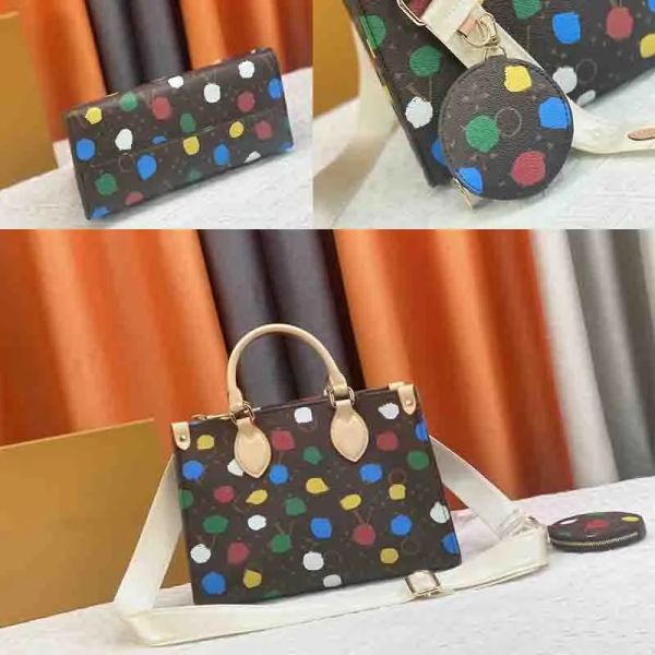 mt tote shoulder tote bag women's multi-color dot designer tie-dye oblique skill tote bag bag colorful relief classic m44571
mt tote shoulder tote bag women's multi-color dot designer tie-dye oblique skill tote bag bag colorful relief classic m44571