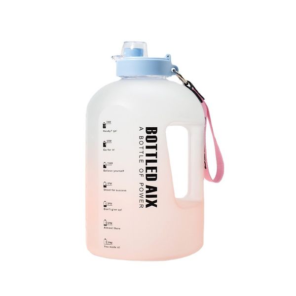 large capacity bottles rainbow frosted gradient color sports water bottle high temperature resistant graduated straw plastic water cup
large capacity bottles rainbow frosted gradient color sports water bottle high temperature resistant graduated straw plastic water cup