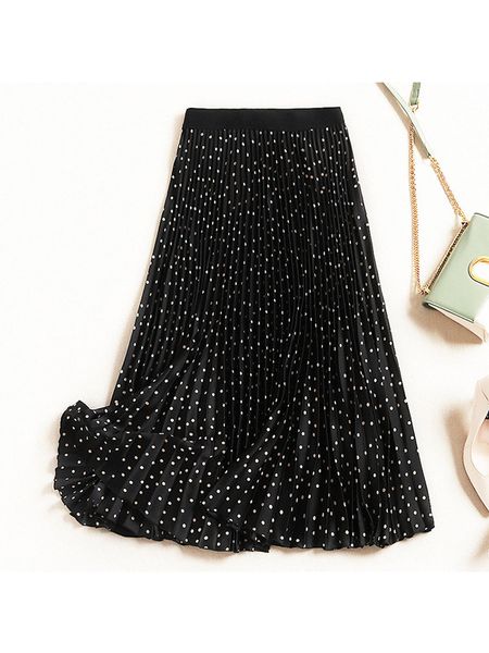 skirts pleated skirts women spring autumn skirt high waist print midi skirts womens velvet skirt maxi long skirts femme faldas mujer 230414, Black
skirts pleated skirts women spring autumn skirt high waist print midi skirts womens velvet skirt maxi long skirts femme faldas mujer 230414, Black