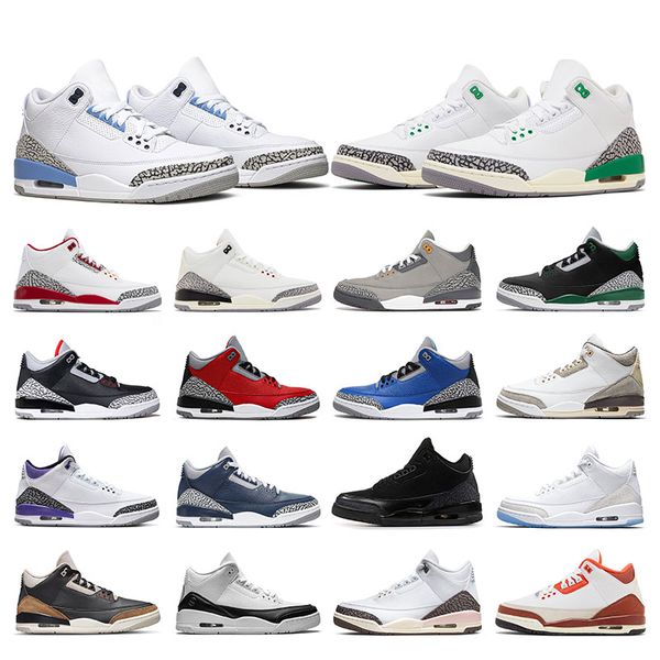 men basketball shoes 3s jumpman 3 sneakers unc cardinal red white cement reimagined black cement dark iris cool grey lucky green womens spor
men basketball shoes 3s jumpman 3 sneakers unc cardinal red white cement reimagined black cement dark iris cool grey lucky green womens spor