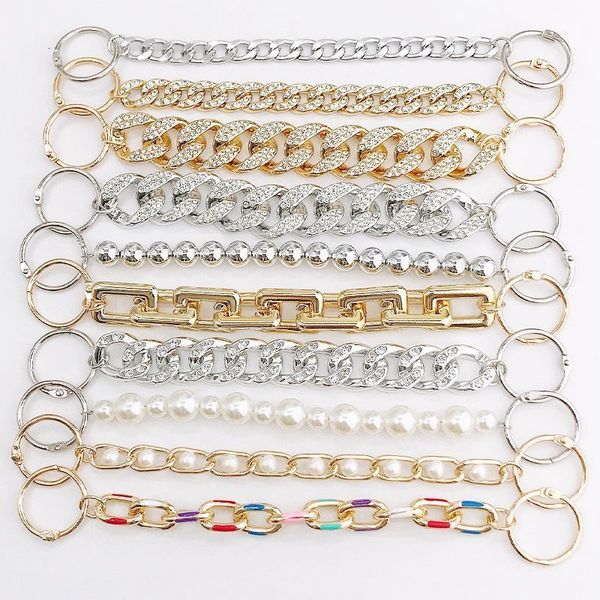 shoe parts accessories single sale chain croc shoes charms gold rose diamond mounted jibz for clogs shoe decorations woman kids gifts 230414, White;pink
shoe parts accessories single sale chain croc shoes charms gold rose diamond mounted jibz for clogs shoe decorations woman kids gifts 230414, White;pink