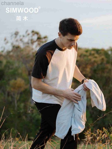 men's t-shirts simwood 2023 summer new 265g heavyweight contrast color short raglan sleeve t-shirts men oversize 100% cotton plus size, White;black
men's t-shirts simwood 2023 summer new 265g heavyweight contrast color short raglan sleeve t-shirts men oversize 100% cotton plus size, White;black