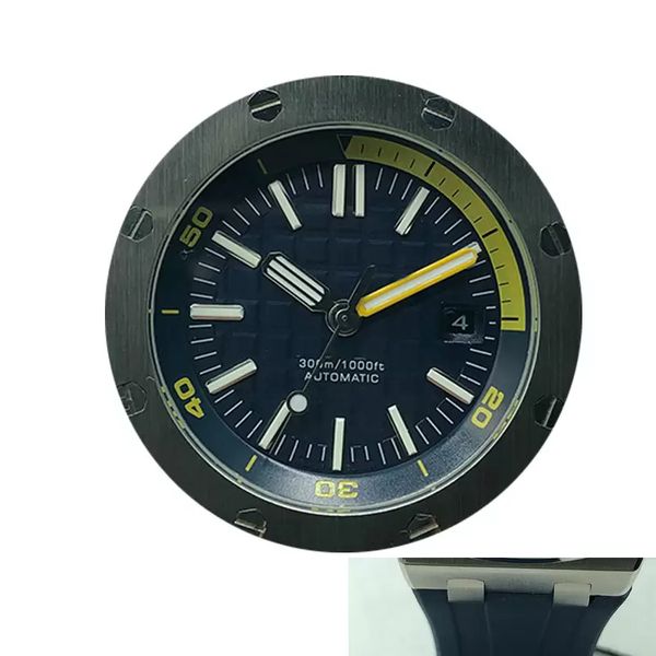 2023 montre de luxe mens automatic mechanica movement black watch 42mm full stainless steel sapphire super luminous 5atm waterproof wristwat, Slivery;brown
2023 montre de luxe mens automatic mechanica movement black watch 42mm full stainless steel sapphire super luminous 5atm waterproof wristwat, Slivery;brown